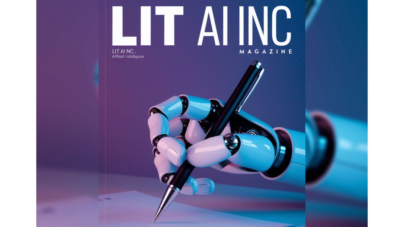 A captivating visual representation of Lit AI Inc Magazine's impact on the tech and AI industry.