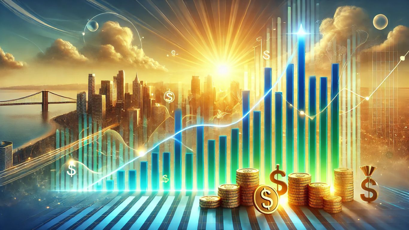 A visual representation of lessinvest strategies showing financial growth, reduced stress, and smarter planning techniques.