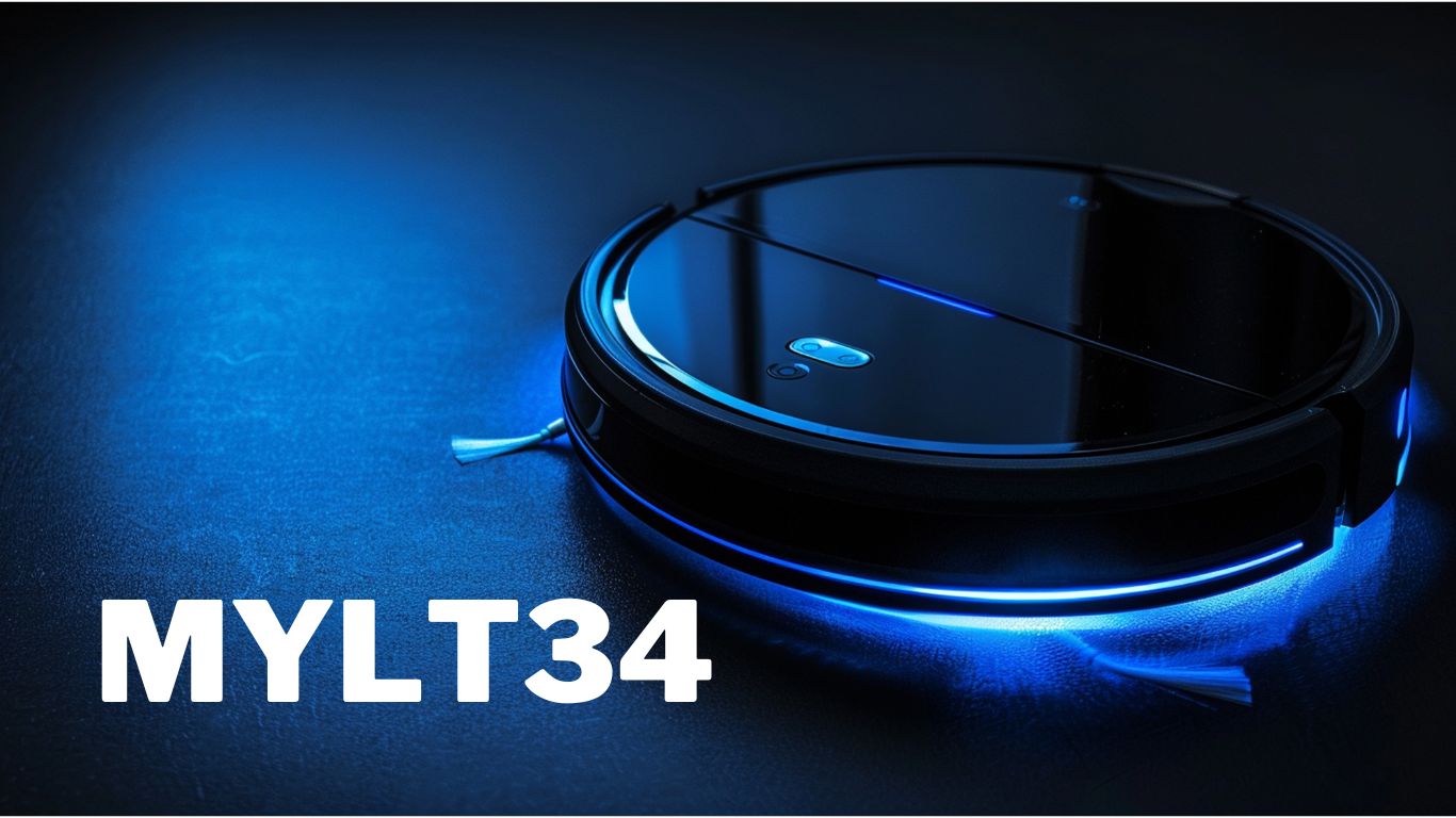 A sleek device showcasing the innovation of mylt34 in a modern workspace.