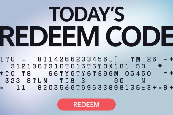 today's redeem code